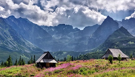 szałasy w Tatrach