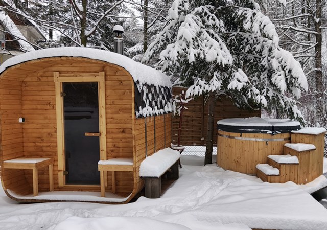 Domek Raj sauna i jacuzzi