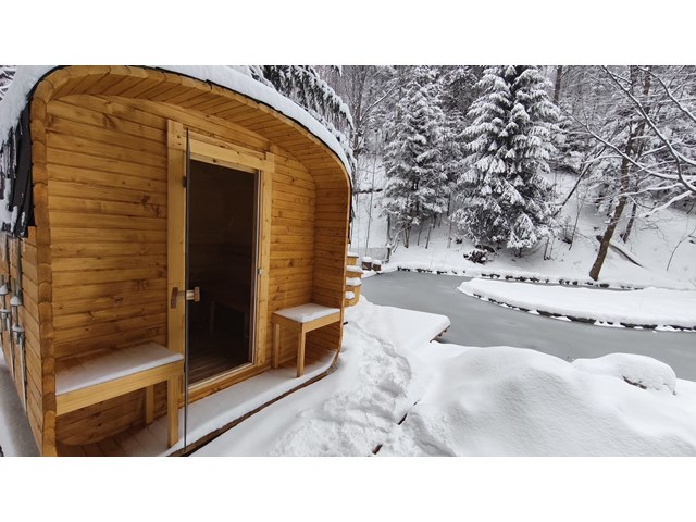 Domek Raj sauna i jacuzzi