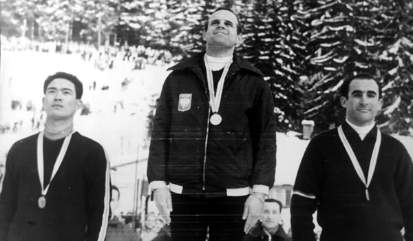 Jerzy Woyna-Orlewicz, ojciec autorki, narciarz alpejski